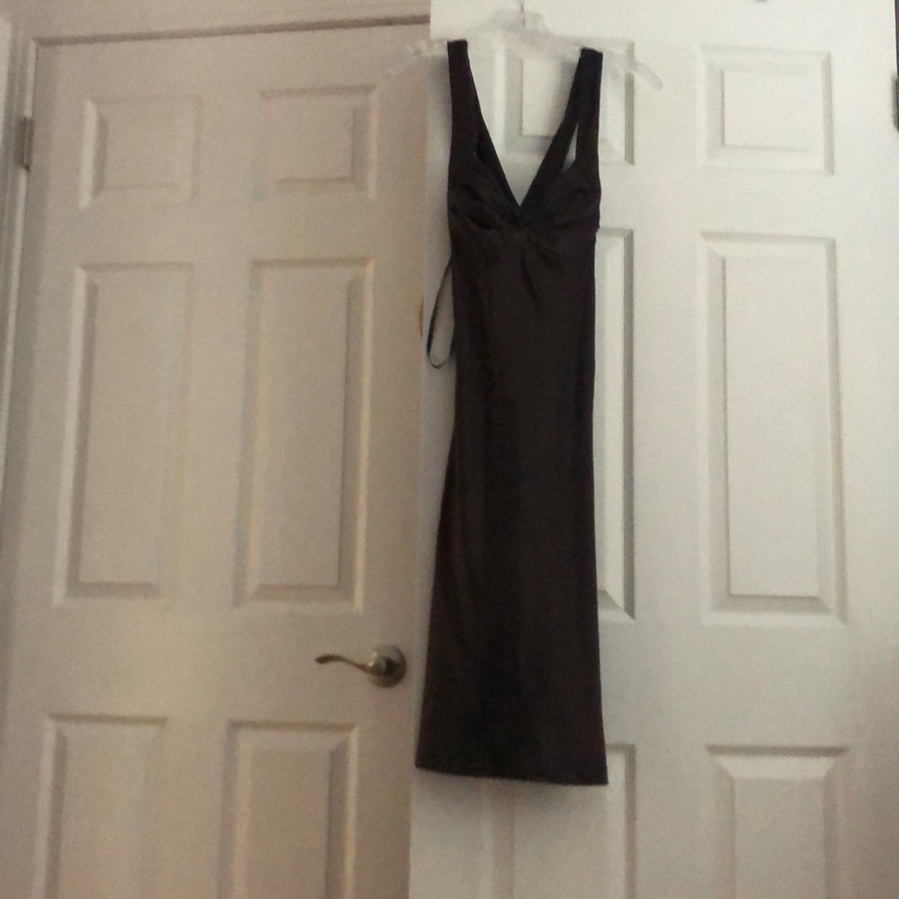 Brown semi formal dress